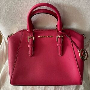 Michael Kors Fuchsia Satchel Bag